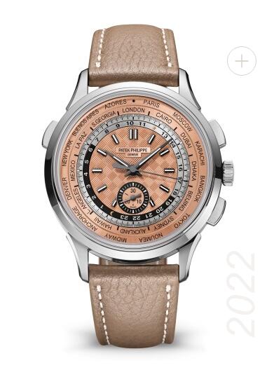 Cheapest Patek Philippe Complications World Time Flyback Chronograph Watches Prices Replica 5935A-001